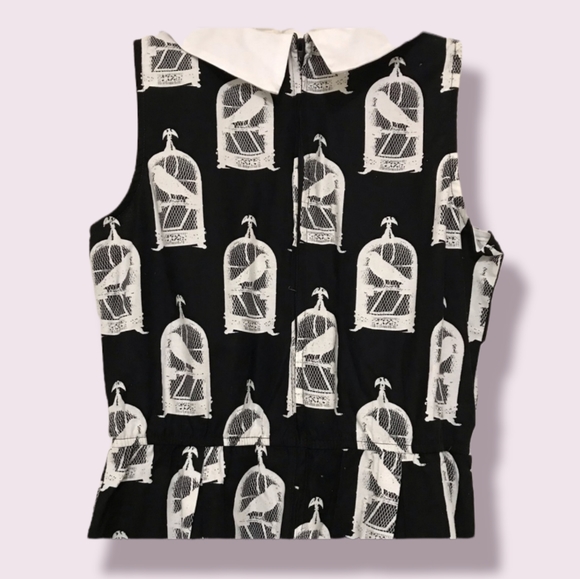 SzS Birdcage dress with peter pan collar - Picture 5 of 8